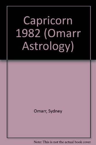 Capricorn 1982 (Omarr Astrology) (9780451099259) by Omarr, Sydney