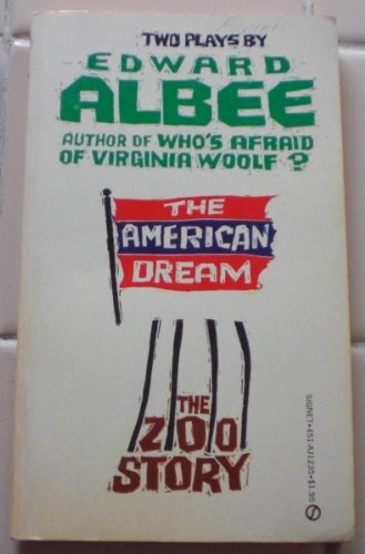 Stock image for The American Dream and the Zoo Story for sale by POQUETTE'S BOOKS