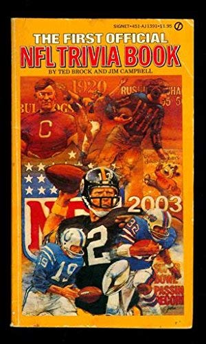 Imagen de archivo de The First Official NFL Trivia Book a la venta por Wonder Book