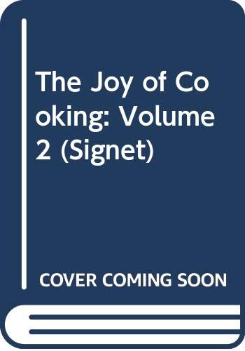 Beispielbild fr The Joy of Cooking: Volume 2 zum Verkauf von SecondSale