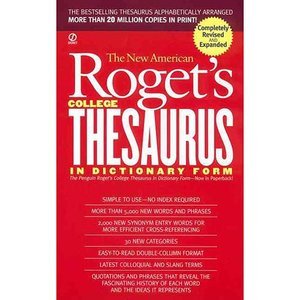 Stock image for The New America Rogets College Thesaurus In Dictionary Form for sale by JR Books