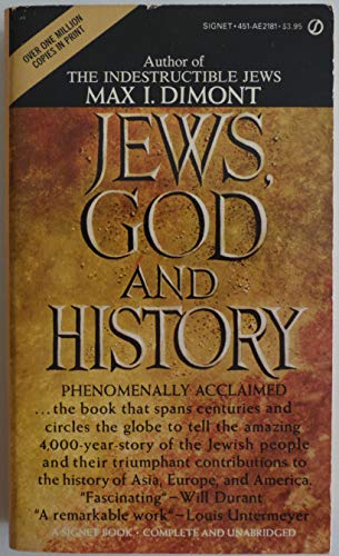 9780451121813: Jews- God and History