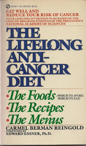 Lifelong Anti-Cancer (9780451122209) by Reingold; Carmel; Berman