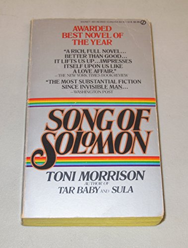 Imagen de archivo de Song of Solomon a la venta por Red's Corner LLC