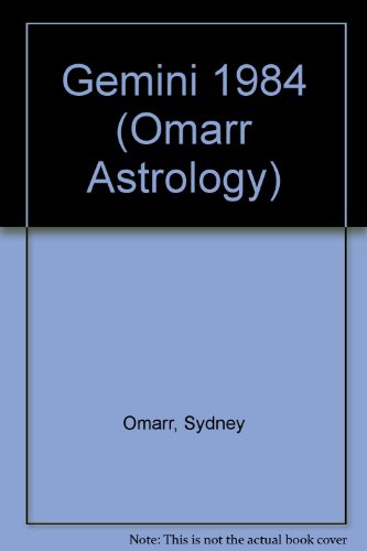 Gemini 1984 (Omarr Astrology) (9780451123961) by Omarr, Sydney