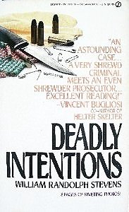 Imagen de archivo de Deadly Intentions a la venta por Irish Booksellers