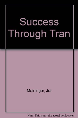 Stock image for Success Through Transactional Analysis for sale by Nelsons Books