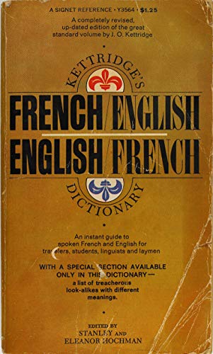 9780451128072: French/English, English/French Dictionary, Kettridge's