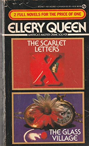 9780451128874: Scarlet Letters & The Glass Village (A Signet Double Mystery)