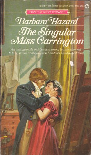 Beispielbild fr The Singular Miss Carrington (Signet Regency Romance) zum Verkauf von SecondSale