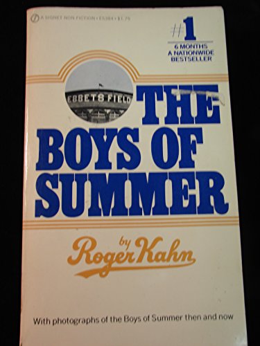 9780451134332: Kahn Roger : Boys of Summer (Signet)