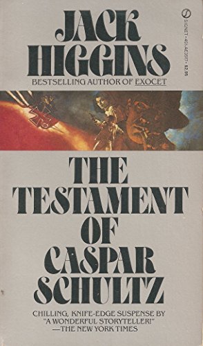 9780451135179: Testament of Caspar Schultz