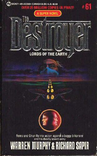 Stock image for Lords of the Earth (The Destroyer, No. 61) for sale by Wonder Book