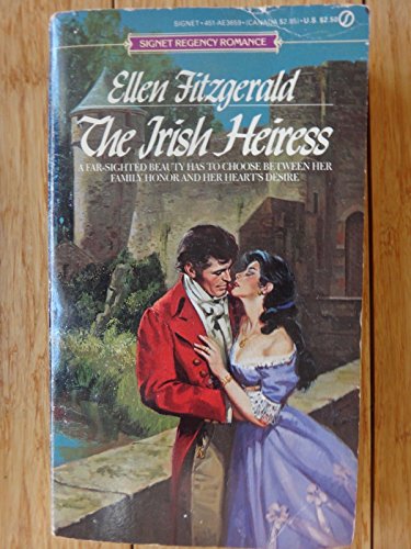 Beispielbild fr The Irish Heiress (Signet Regency Romance) zum Verkauf von Robinson Street Books, IOBA