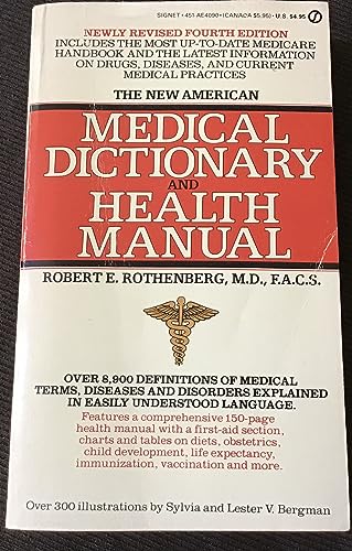 Beispielbild fr Medical Dictionary and Health Manual, The New American zum Verkauf von Red's Corner LLC