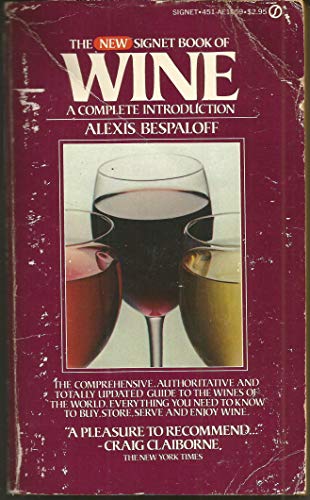 Stock image for The New Signet Book of Wine for sale by Hawking Books