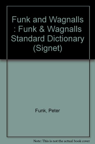 9780451142771: Funk and Wagnalls : Funk & Wagnalls Standard Dictionary