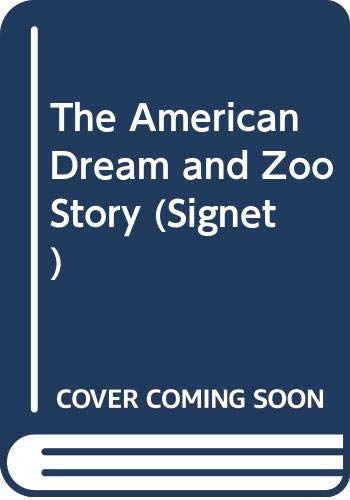 Stock image for The American Dream and Zoo Story for sale by Wonder Book