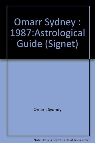 9780451144584: Omarr Sydney : 1987:Astrological Guide