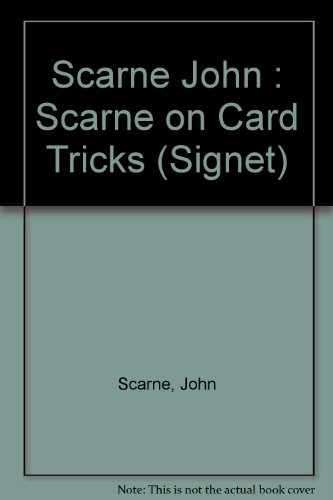 Imagen de archivo de Scarne on Card Tricks a la venta por HPB-Ruby
