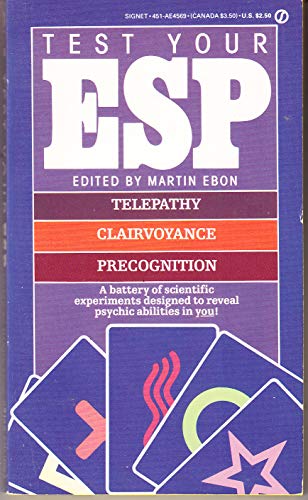 Imagen de archivo de Test Your E.S.P. a la venta por Hawking Books