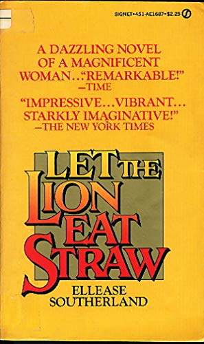 Beispielbild fr Let the Lion Eat Straw zum Verkauf von Gulf Coast Books