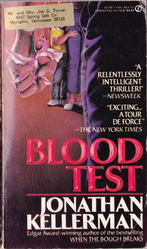 Imagen de archivo de Blood Test a la venta por Better World Books