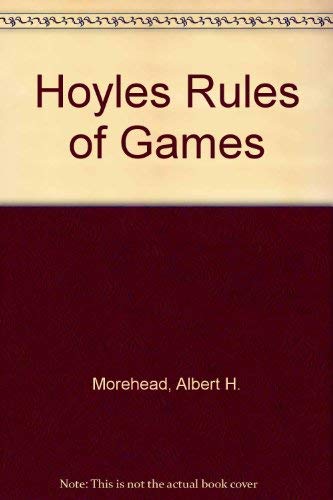 Imagen de archivo de Hoyles Rules of Games a la venta por HPB-Diamond
