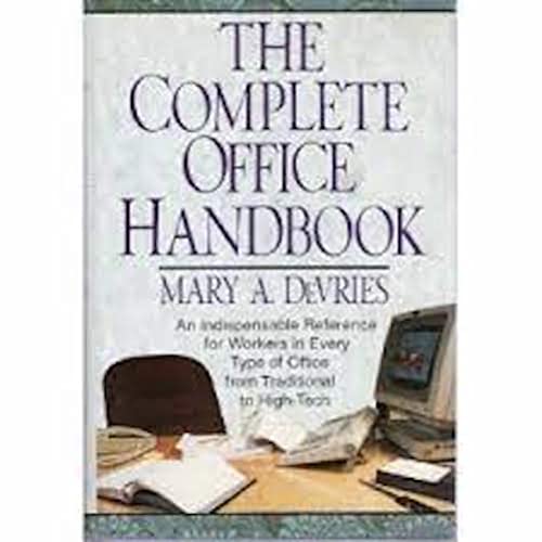 Beispielbild fr Complete Office Handbook zum Verkauf von Better World Books