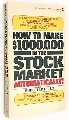 Imagen de archivo de How to Make 1,000,000 Dollars in the Stock Market Automatically a la venta por Your Online Bookstore