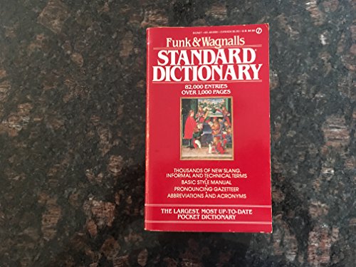 Stock image for Standard Dictionary, Funk and Wagnall's for sale by ThriftBooks-Dallas
