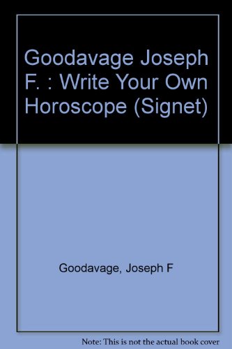 Imagen de archivo de Write Your Own Horoscope a la venta por ThriftBooks-Dallas