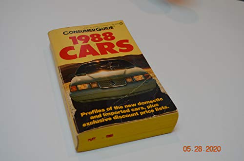 9780451152022: Cars Consumer Guide 1988 by Consumer Guide editors