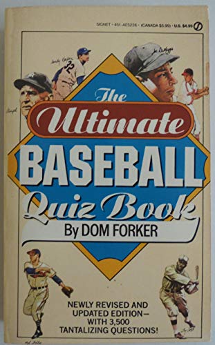 Imagen de archivo de The Ultimate Baseball Quiz Book: Revised and Updated Edition a la venta por SecondSale