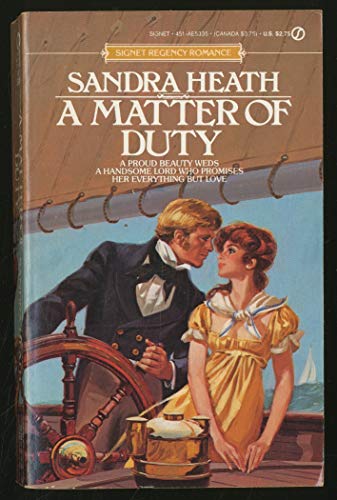 A Matter of Duty - Heath, Sandra