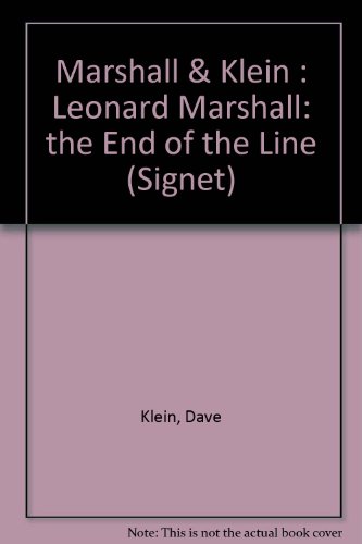 Stock image for The End of the Line for sale by LONG BEACH BOOKS, INC.