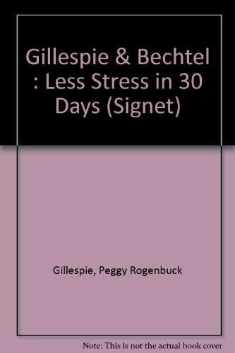 Beispielbild fr Less Stress in 30 Days zum Verkauf von -OnTimeBooks-