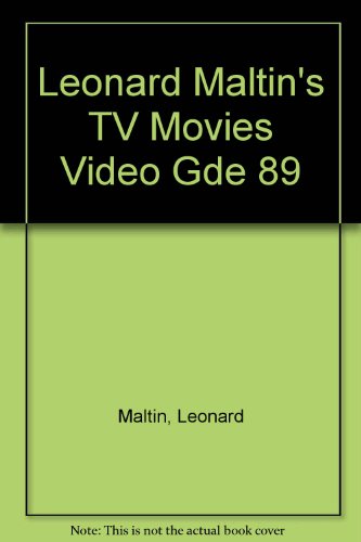 Beispielbild fr Leonard Maltin's TV Movies and Video Guide, 1989 zum Verkauf von Better World Books