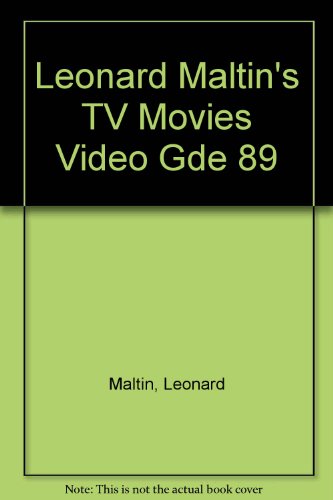 Stock image for Leonard Maltin's TV Movies and Video Guide, 1989 for sale by Better World Books