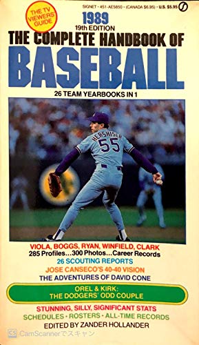 The Complete Handbook of Baseball 1989, 19th Edition