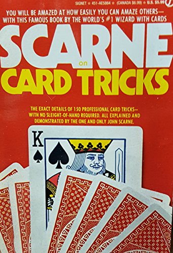 Beispielbild fr Scarne on Card Tricks zum Verkauf von BooksRun