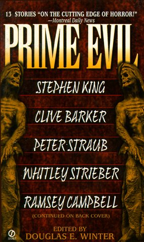 Imagen de archivo de Prime Evil: New Stories by the Masters of Modern Horror a la venta por Once Upon A Time Books