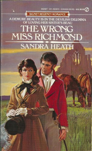 Beispielbild fr The Wrong Miss Richmond zum Verkauf von Better World Books: West