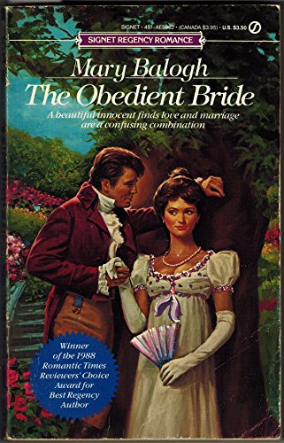 9780451159625: The Obedient Bride (Signet Regency Romance)
