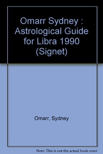 Libra 1990 (Omarr Astrology) (9780451160836) by Omarr, Sydney