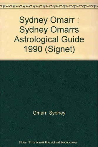 Astrologer 1990 (Omarr Astrology) (9780451161093) by Omarr, Sydney