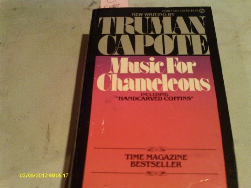 Stock image for Music for Chameleons for sale by Better World Books