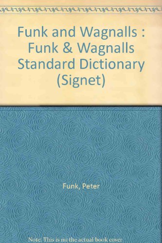 9780451161826: Funk and Wagnall's Standard Dictionary
