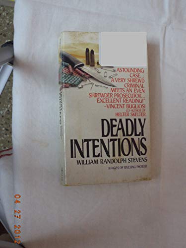 9780451162557: Deadly Intentions