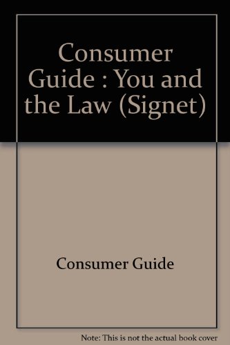 Beispielbild fr You and the Law zum Verkauf von Wonder Book